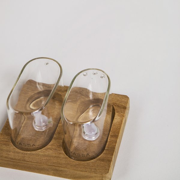 SET DE SALERO Y PIMENTERO OVALADOS 150 ML - Image 3