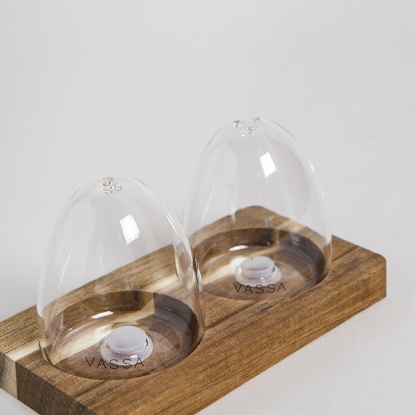 SET DE SALERO Y PIMENTERO AMORFO 120 ML - Image 3