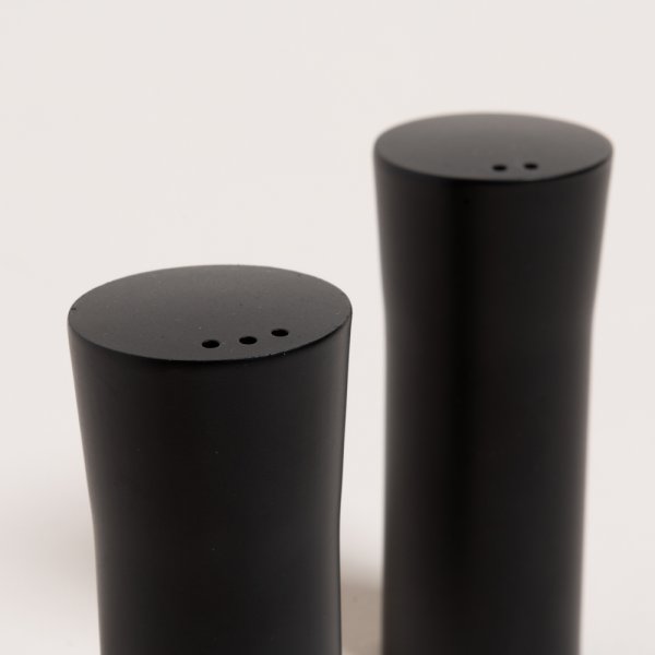 SET DE SALERO Y PIMENTERO DE ACERO INOXIDABLE BLACK - Image 2