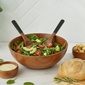 SET CUCHARA Y TENEDOR ACACIA MANILA BLACK