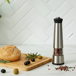 MOLINILLO AUTOMATICO ACERO 5,5X22 CM