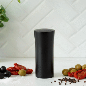 SET DE SALERO Y PIMENTERO DE ACERO INOXIDABLE BLACK