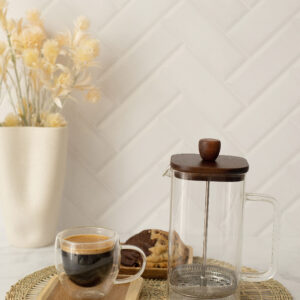 CAFETERA CON EMBOLO TAPA ACACIA 600 ML