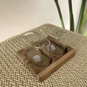 SET DE SALERO Y PIMENTERO OVALADOS 150 ML