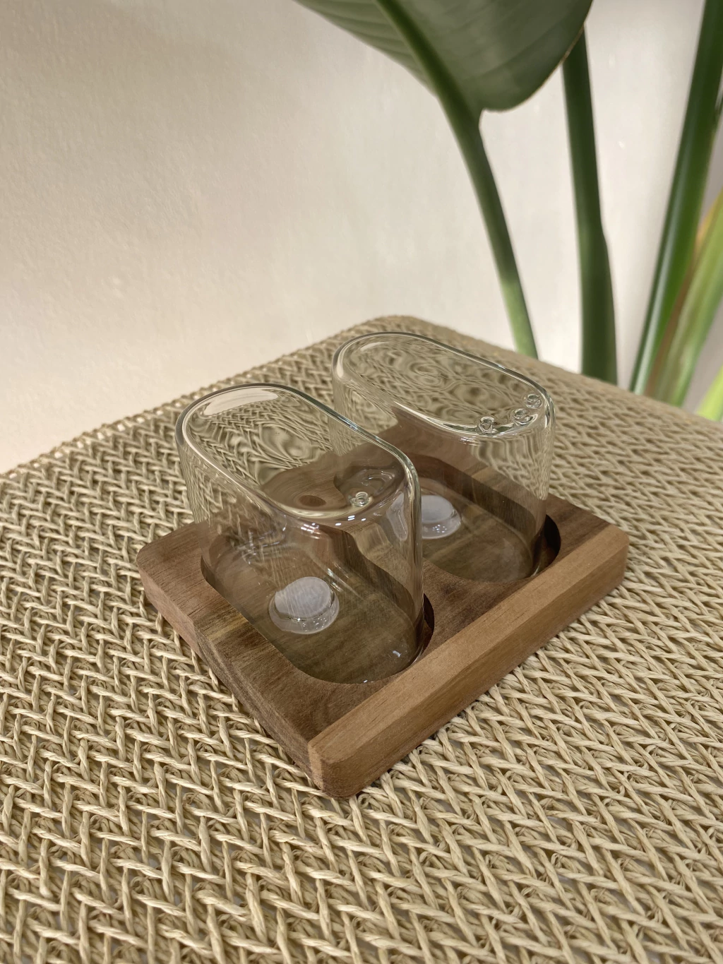 SET DE SALERO Y PIMENTERO OVALADOS 150 ML