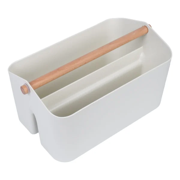 ORGANIZADOR DE PLÁSTICO CON MANIJA DE MADERA - Image 4