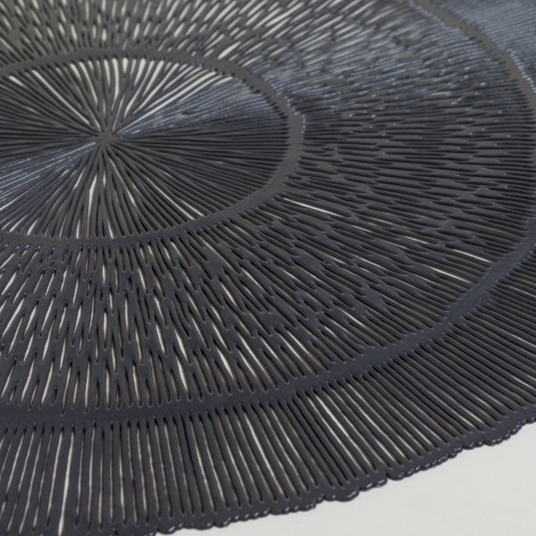 INDIVIDUAL PVC CENTRO GRAFITO 38 CM COLOR - Image 2