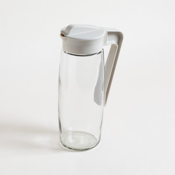 JARRA DE VIDRIO CLASSIC TAPA BEIGE 1600 ML - Image 3