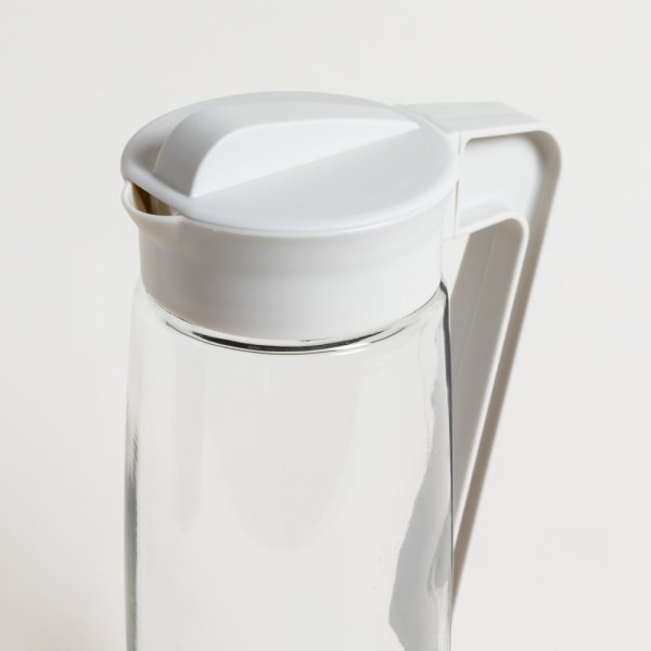 JARRA DE VIDRIO CLASSIC TAPA BEIGE 1600 ML - Image 2