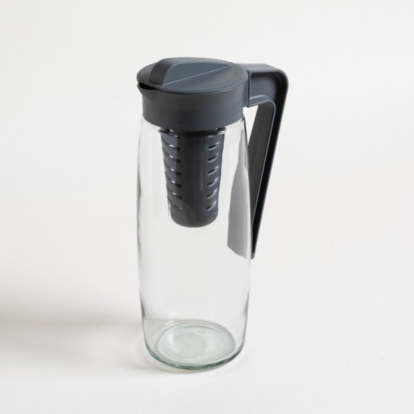 JARRA DE VIDRIO TAPA GRIS 1600 ML - Image 3