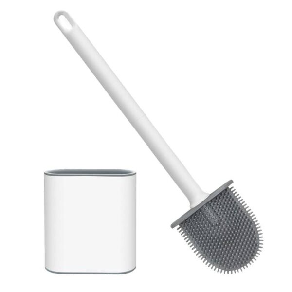 ESCOBILLA DE BAÑO SILICONA C/VASO - Image 2