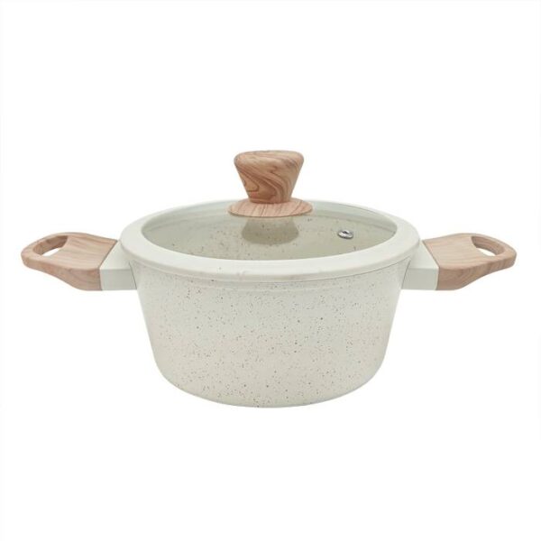 CACEROLA CAROL GRANITO CREMA 20cm. - Image 2