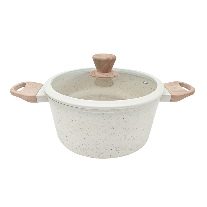 CACEROLA CAROL GRANITO CREMA 26cm - Image 2