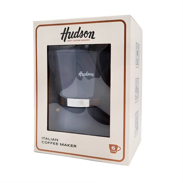 CAFETERA HUDSON ITALIANA GRIS GRANDE - Image 4