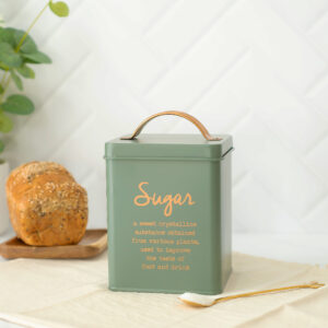 LATA ACERO VINTAGE VERDE "SUGAR"