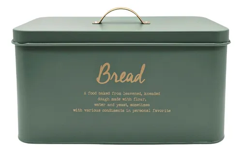 LATA ACERO VINTAGE VERDE "BREAD" - Image 3