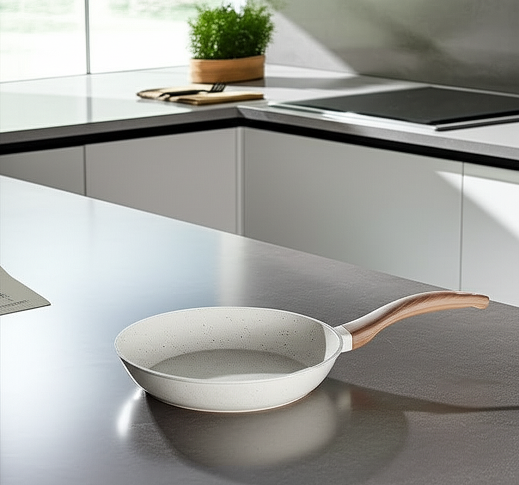 SARTEN CAROL GRANITO CREMA 22cm