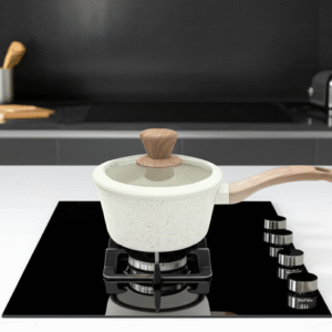 CACEROLA CAROL GRANITO CREMA C/MANGO 16cm