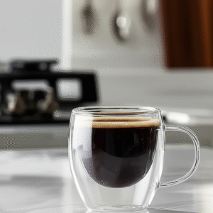 SET x2 TAZA DOBLE VIDRIO 80ml HUDSON