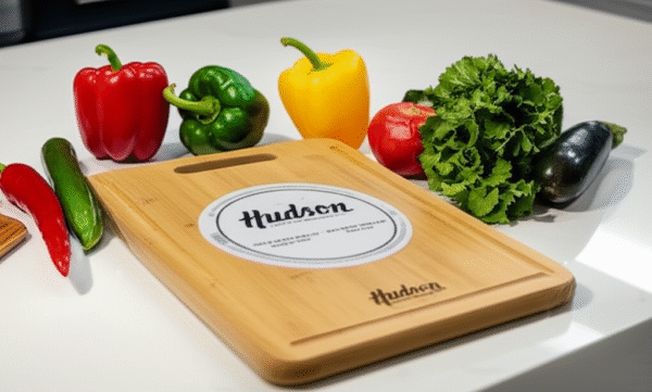 TABLA DE PICAR BAMBU 33x23 HUDSON