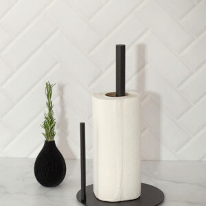 PORTA ROLLO BLACK 18X31,7 CM