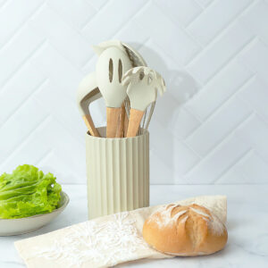 SET x9 UTENSILIOS SILICONA TIZA CAROL