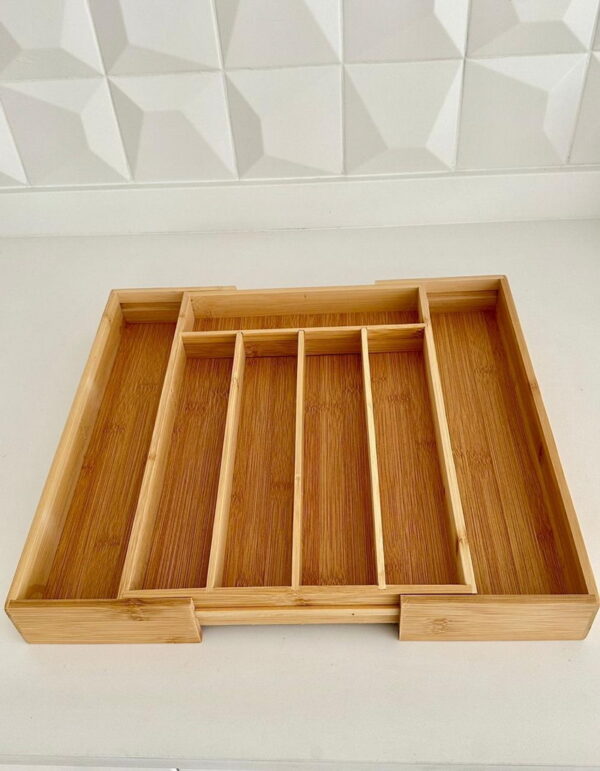 PORTA CUBIERTOS EXTENSIBLE BAMBOO - Image 4