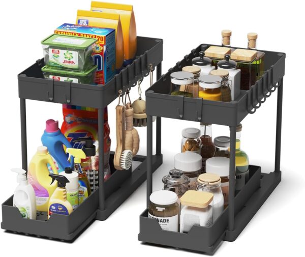 ORGANIZADOR 2 NIVELES PARA COCINA O BAÑO