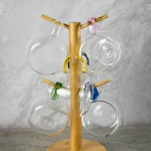 PORTA TAZA BAMBU