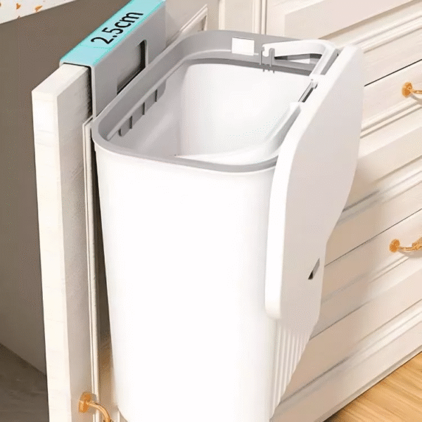 CESTO BASURA COLGANTE 9L BLANCO - Image 3