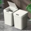 CESTO DE BASURA 13L AUTOMATICO BLANCO