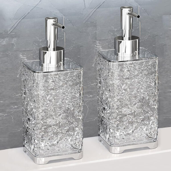 DISPENSER ACRÍLICO CON BASE CROMADA - Image 3