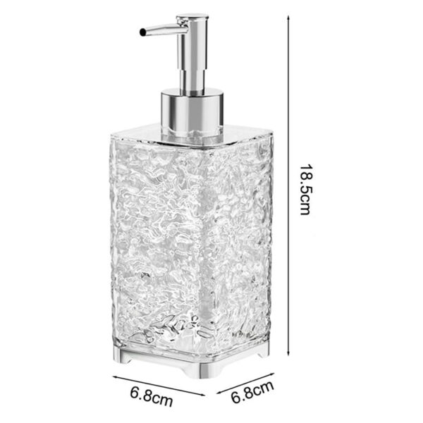 DISPENSER ACRÍLICO CON BASE CROMADA - Image 2