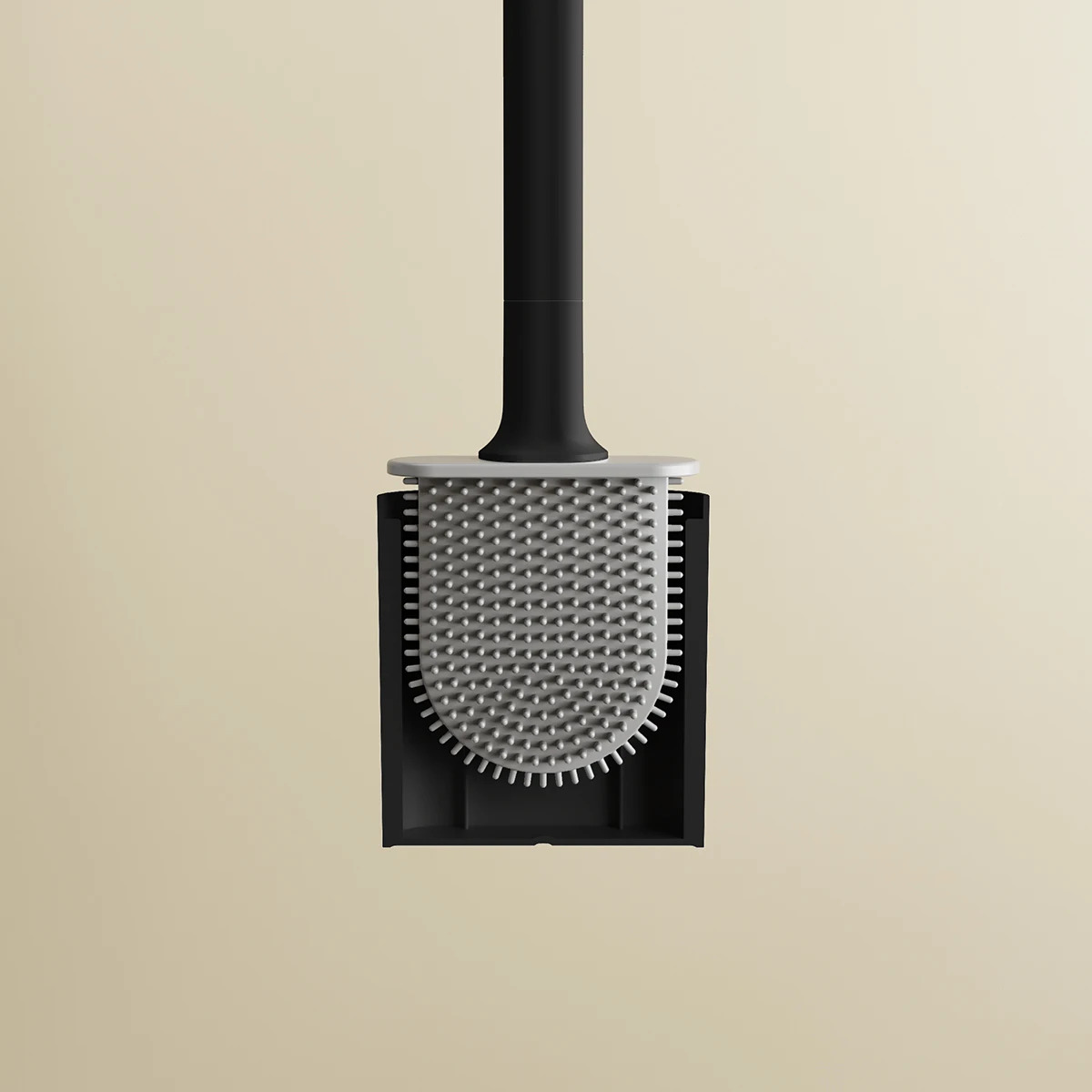 ESCOBILLA NEGRA DE SILICONA ANGOSTA - Image 3