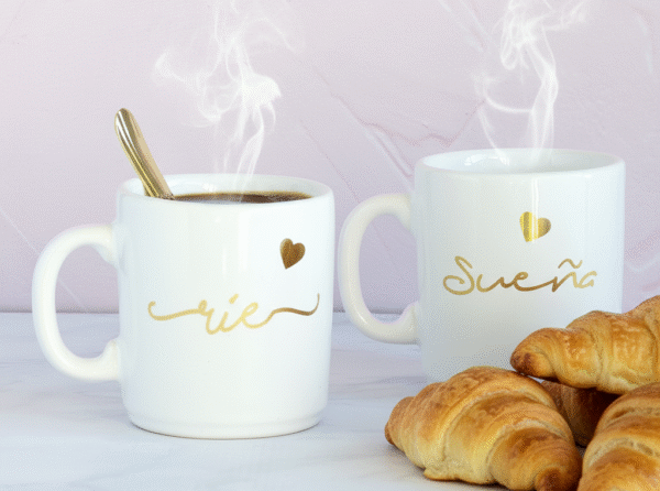 TAZA PALABRAS DORADAS