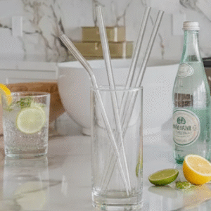 SET DE SORBETE VIDRIO 5 PCS.