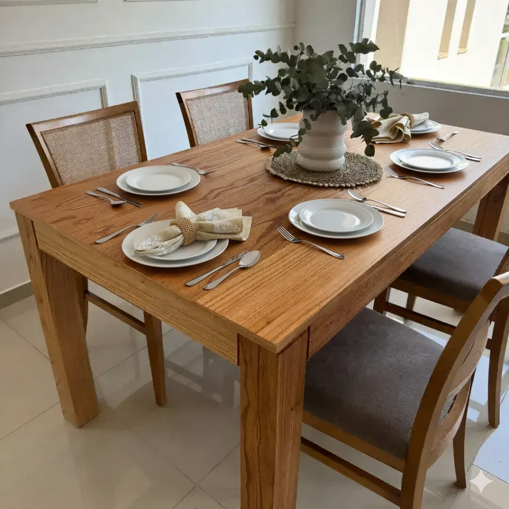 SERVILLETAS DE TUSOR NATURAL CON APLIQUE