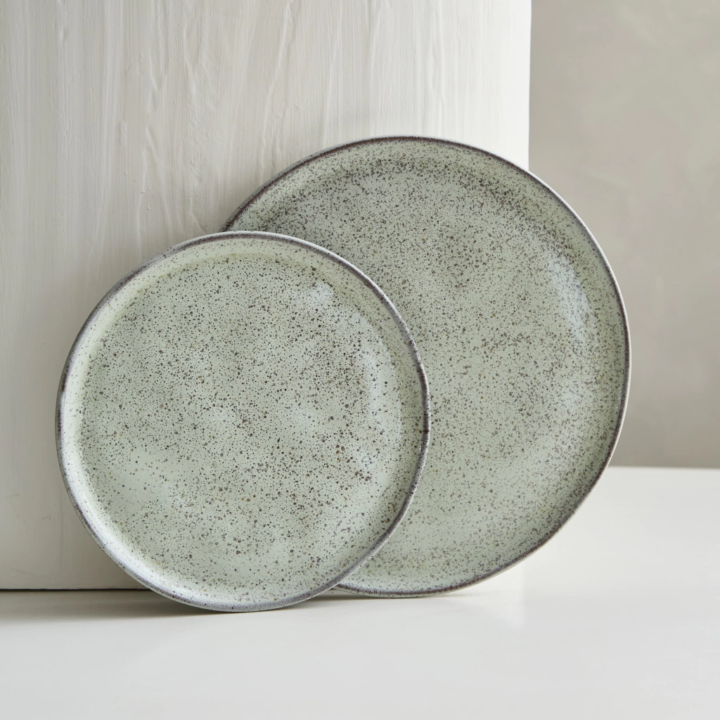 PLATO DE POSTRE LINEA ORGANICA PISTACHO - Image 3