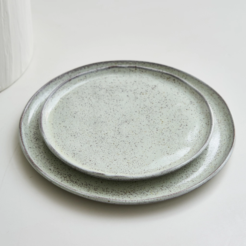 PLATO DE POSTRE LINEA ORGANICA PISTACHO - Image 4