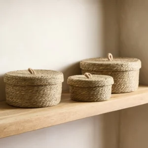 SET DE 3 CANASTOS LINEA TOM