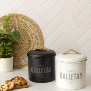 TARRO GALLETAS NEGRO