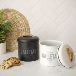 TARRO GALLETAS BLANCO (2,6 L)