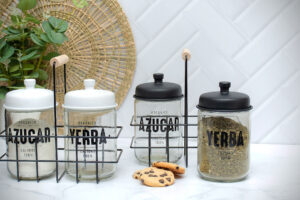CANASTA YERBERA NEGRO