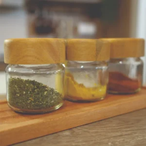 FRASCO ESPECIERO MADERA (250 ML)