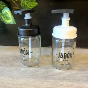 DISPENSER VIDRIO NEGRO (360 ml)