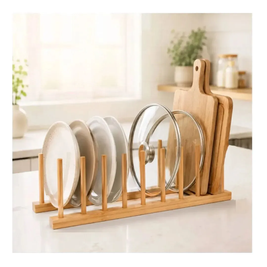 SOPORTE ORGANIZADOR DE BAMBU
